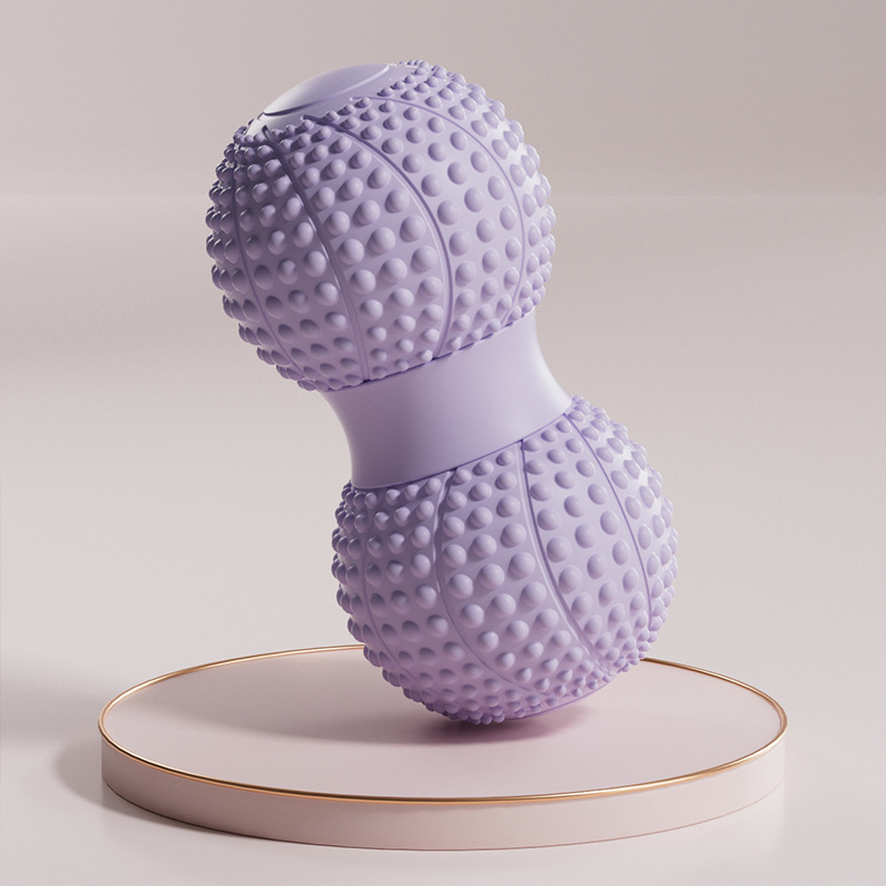 Peanut Ball, Fascia Foot Massage Ball, Neck Membrane and Sole Muscle Relaxation Tool for Yoga and Back Pain Relief