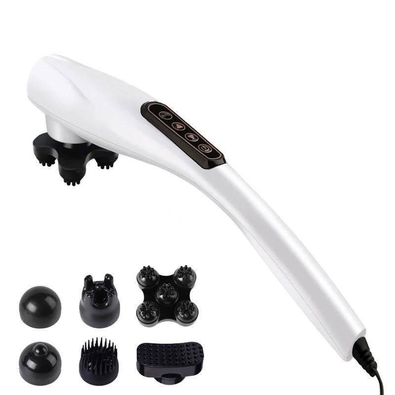 Portable Handheld Back Massager, Deep Tissue Electric Massage Stick, Full Body Massage for Neck Shoulders
