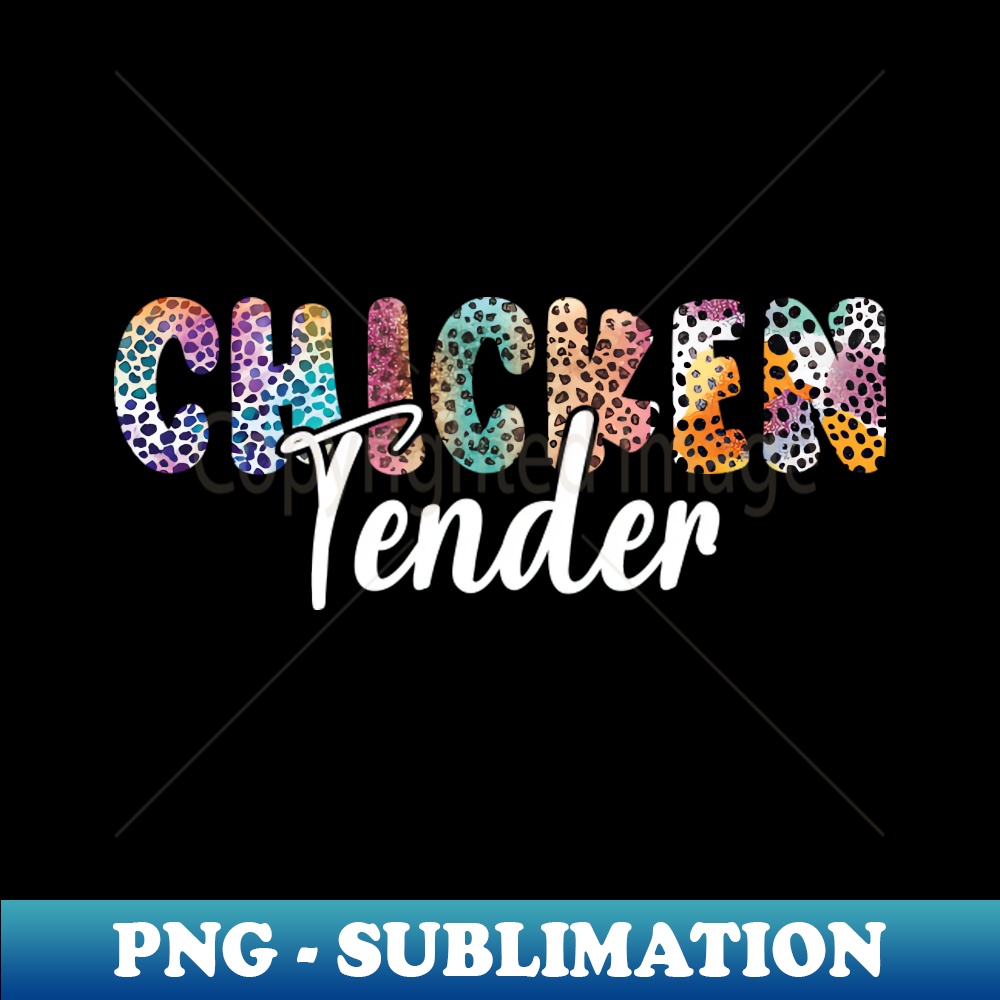 Leopard Pattern Chicken The Chicken Tender Funny Chicken groovy and leopard pattern | Inspire ...