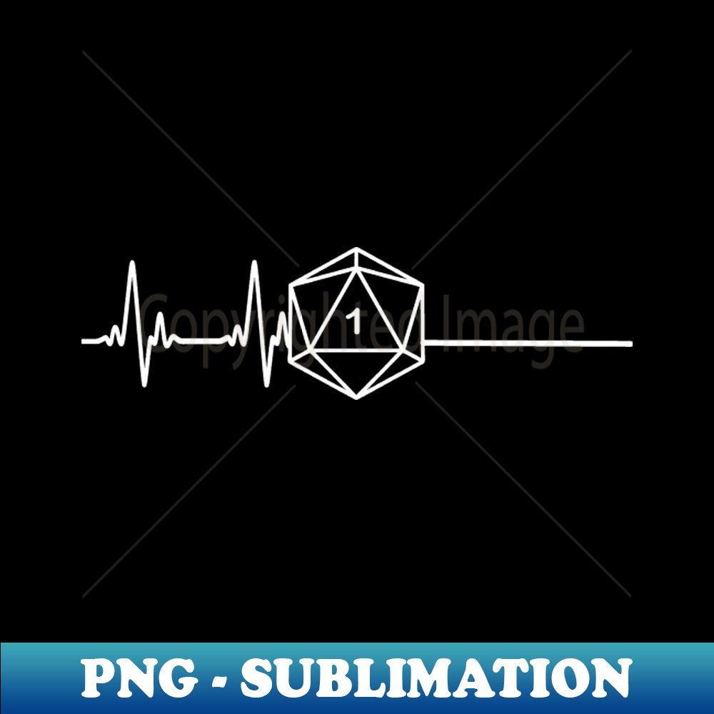 Critical Roll Fail Heartbeat Dungeons and Dragons Dice Death | Inspire ...