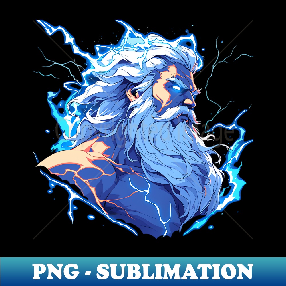 zeus - PNG Transparent Digital Download File for Sublimation - Inspire ...