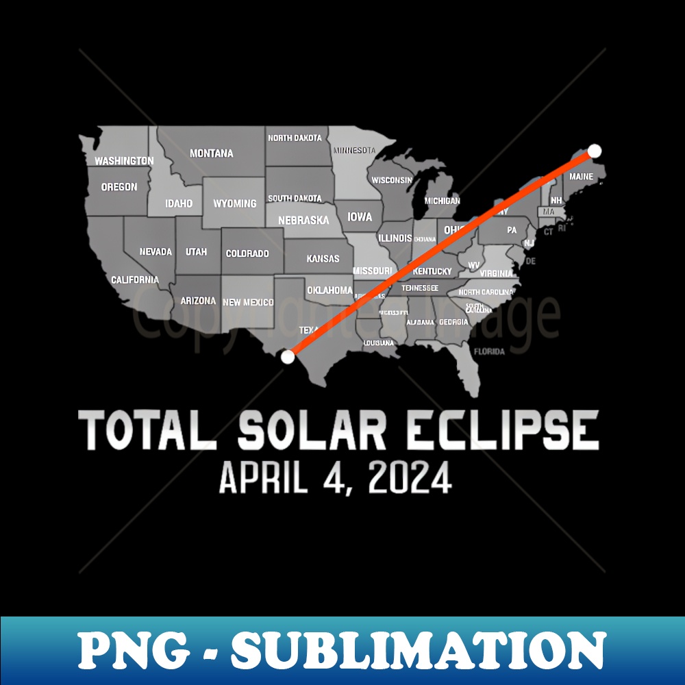 Total Solar Eclipse 4 8 2024 American Map Path Of Totality 1 | Inspire ...
