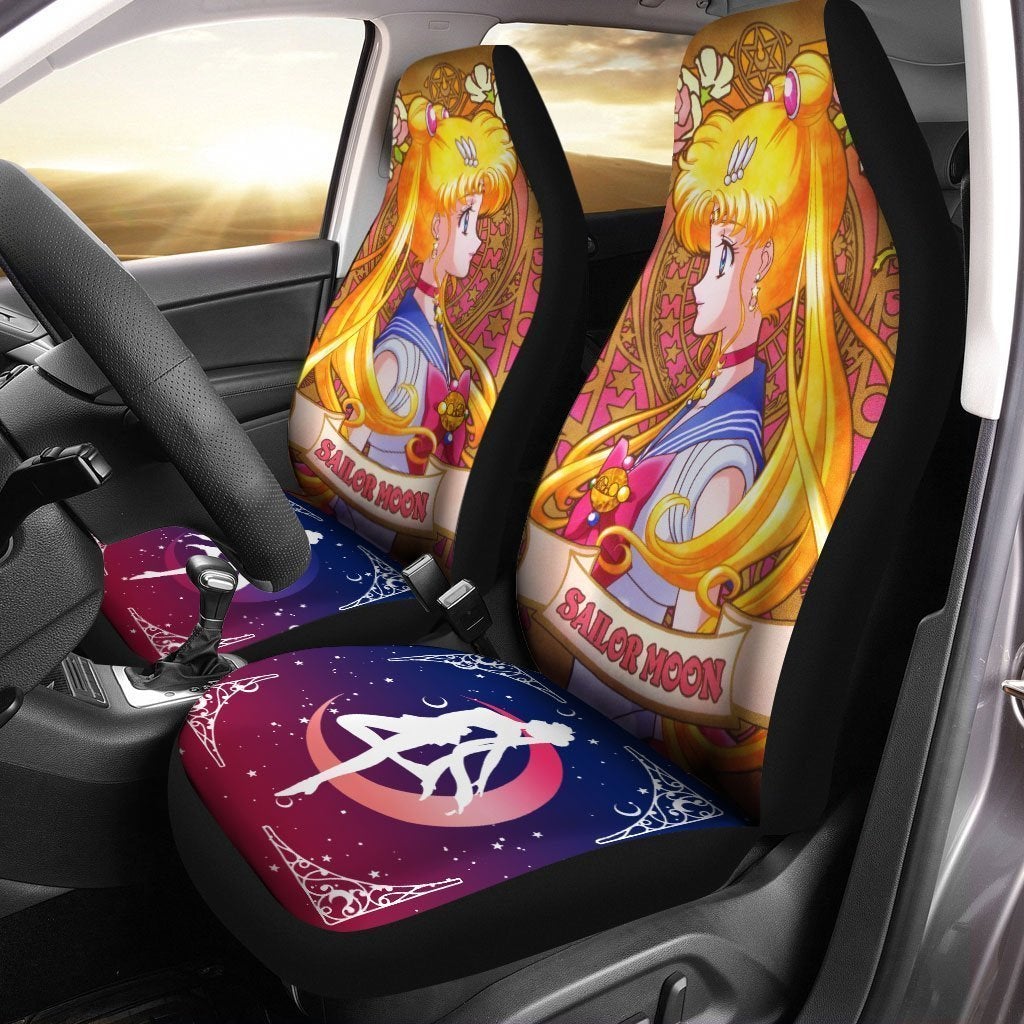 Sailor Moon Car Seat Covers Custom Anime Sailor Moon Car Acc Inspire Uplift