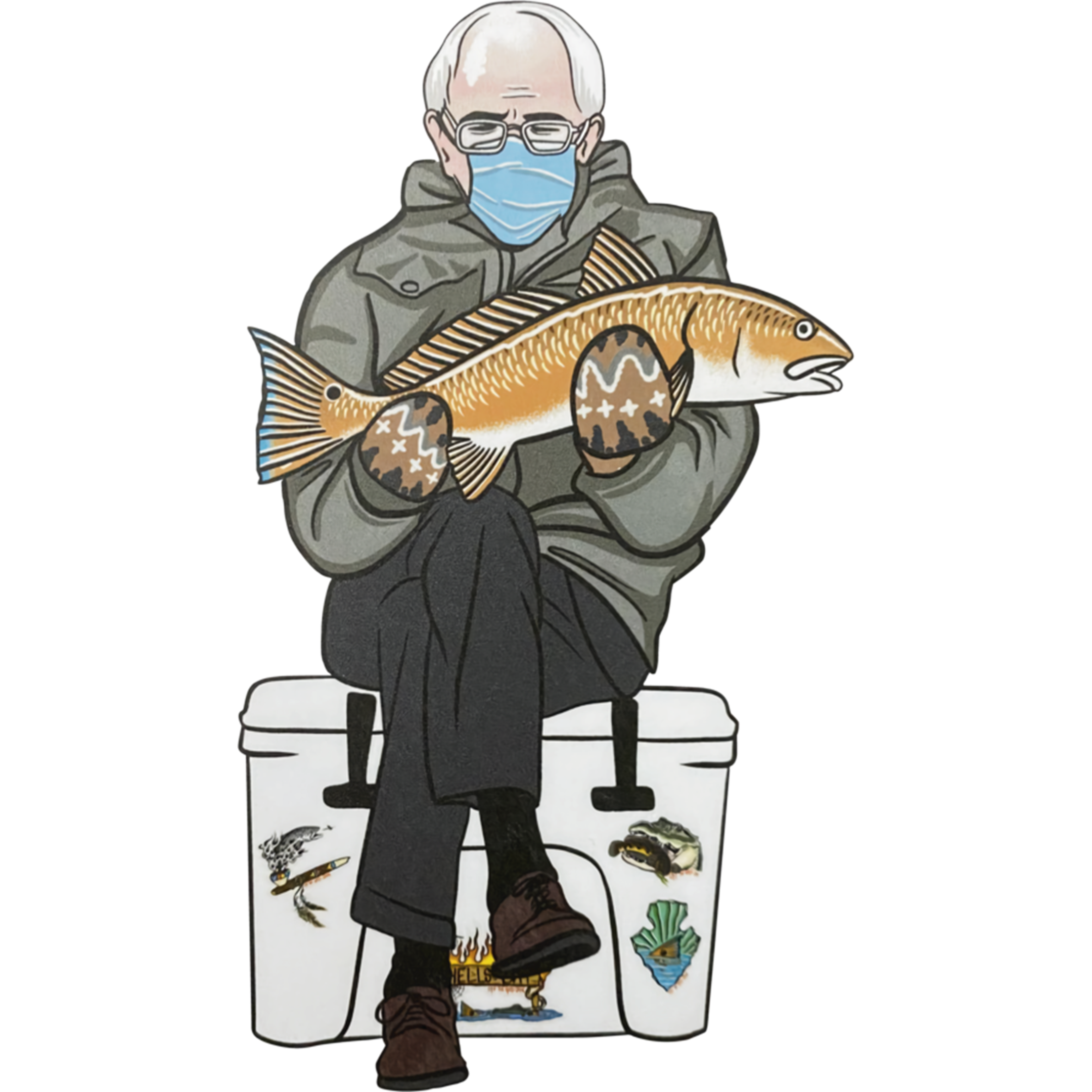 Fishing Bernie red fish fly fishing | Inspire Uplift
