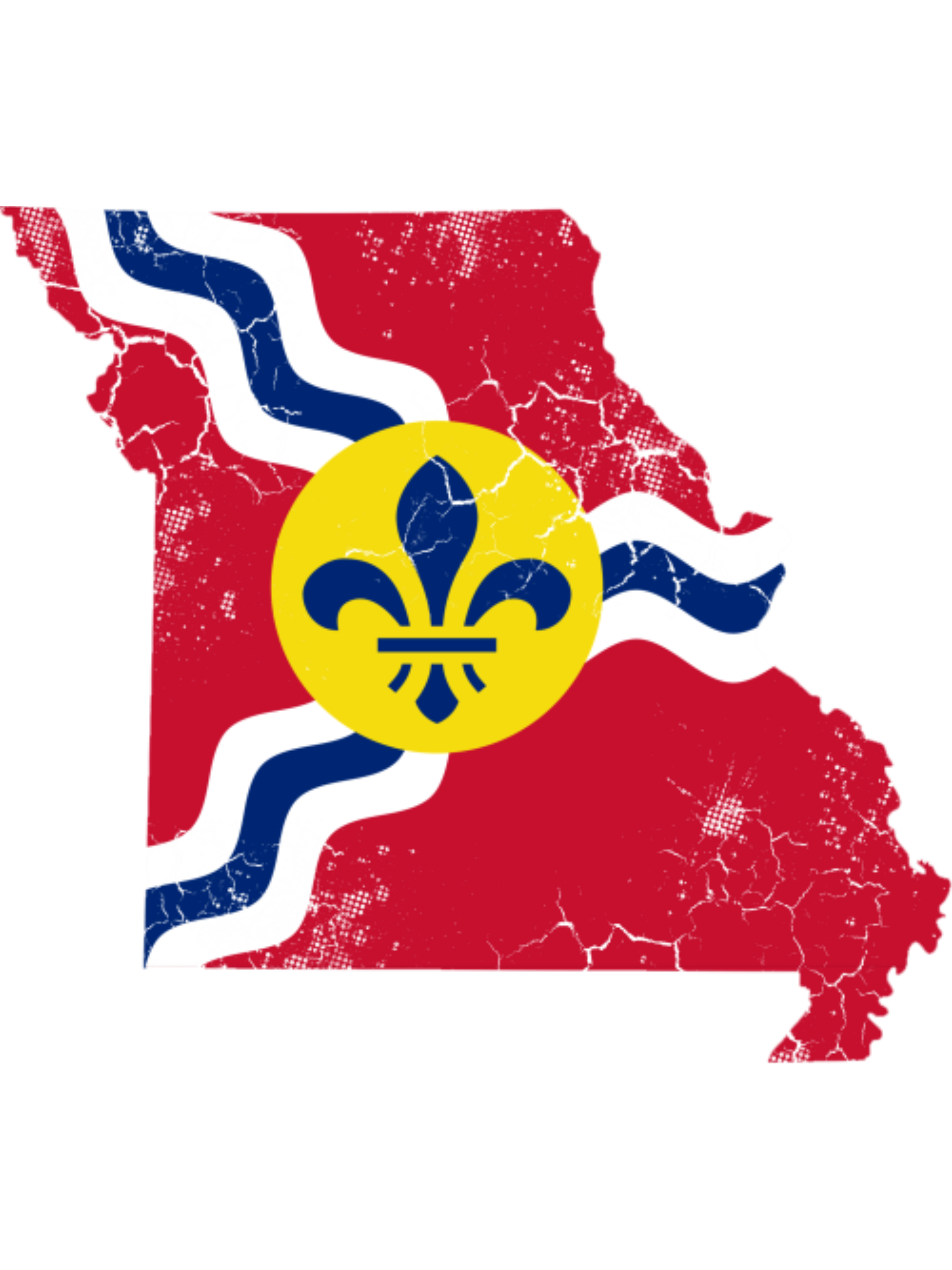 St Louis Flag Missouri Map | Inspire Uplift
