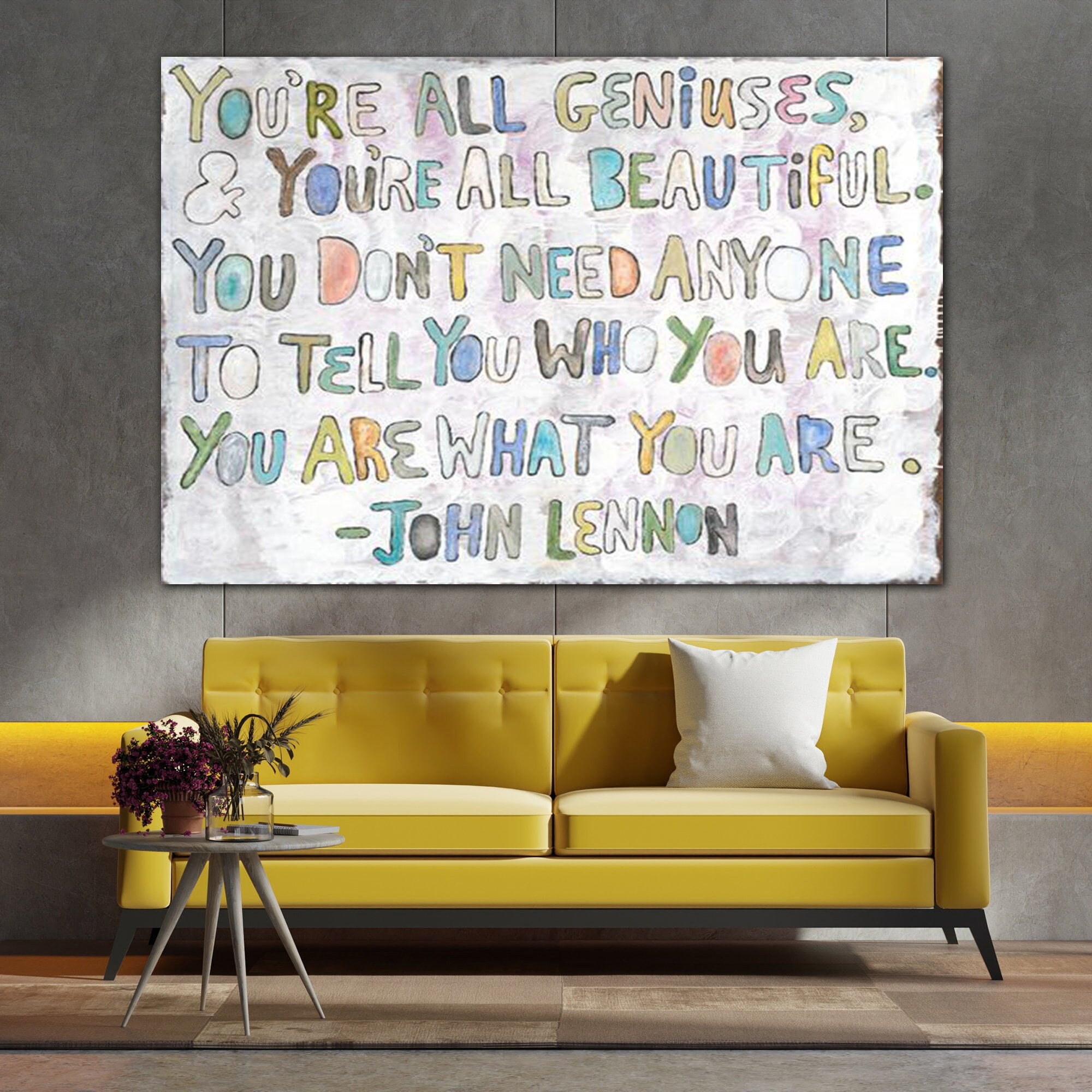 John Lennon Quotes, You're All Geniuses, John Lennon, Motiva | Inspire ...