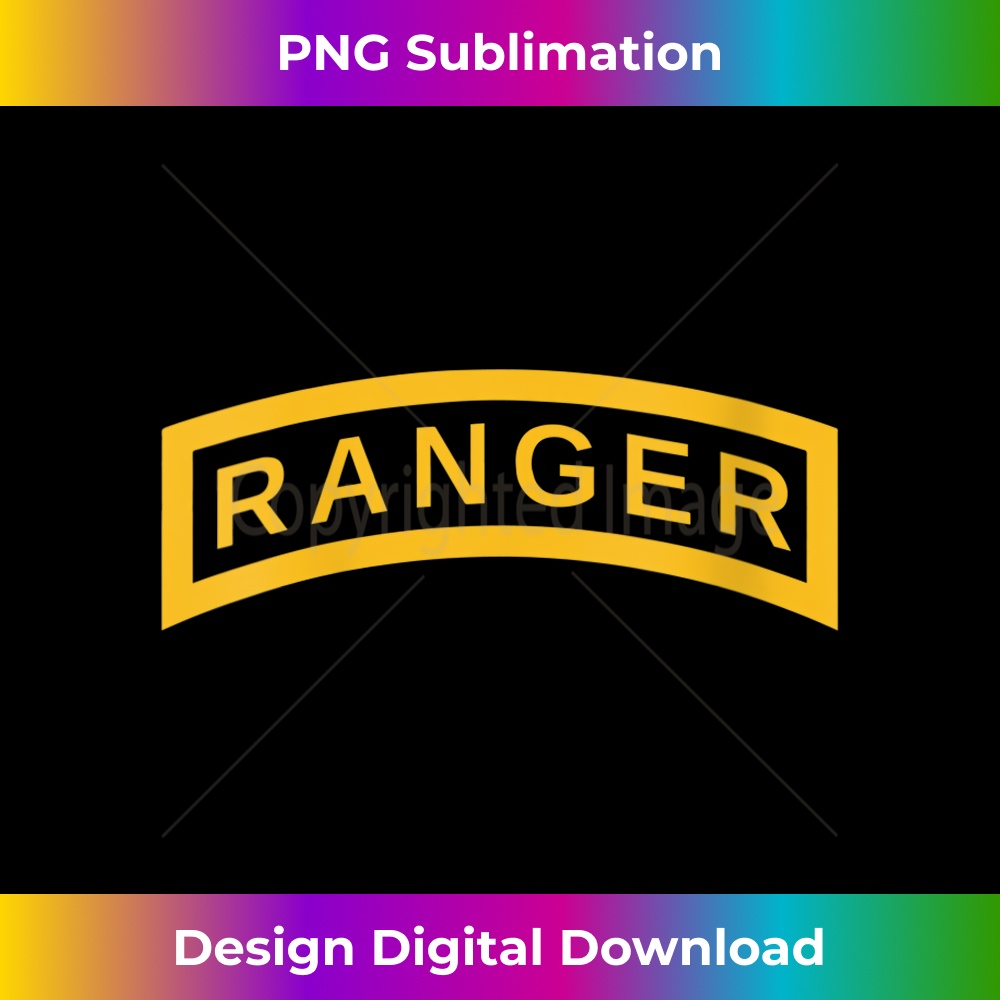 Womens US Army Ranger Yellow Tab Vintage Airborne Soldier Sh | Inspire ...