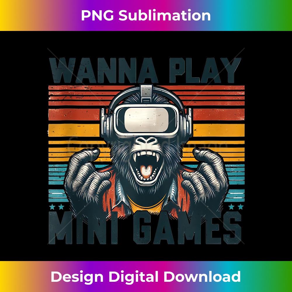 Wanna Play Mini Games Gorilla Monke Tag Gorilla Vr Gamer Tan Inspire