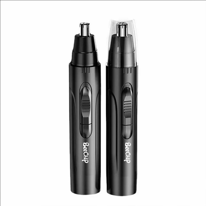 Professional Black Electric Nose Hair Trimmer for Men & Women,Painless Ear,Nose Grooming with High Speed Motor