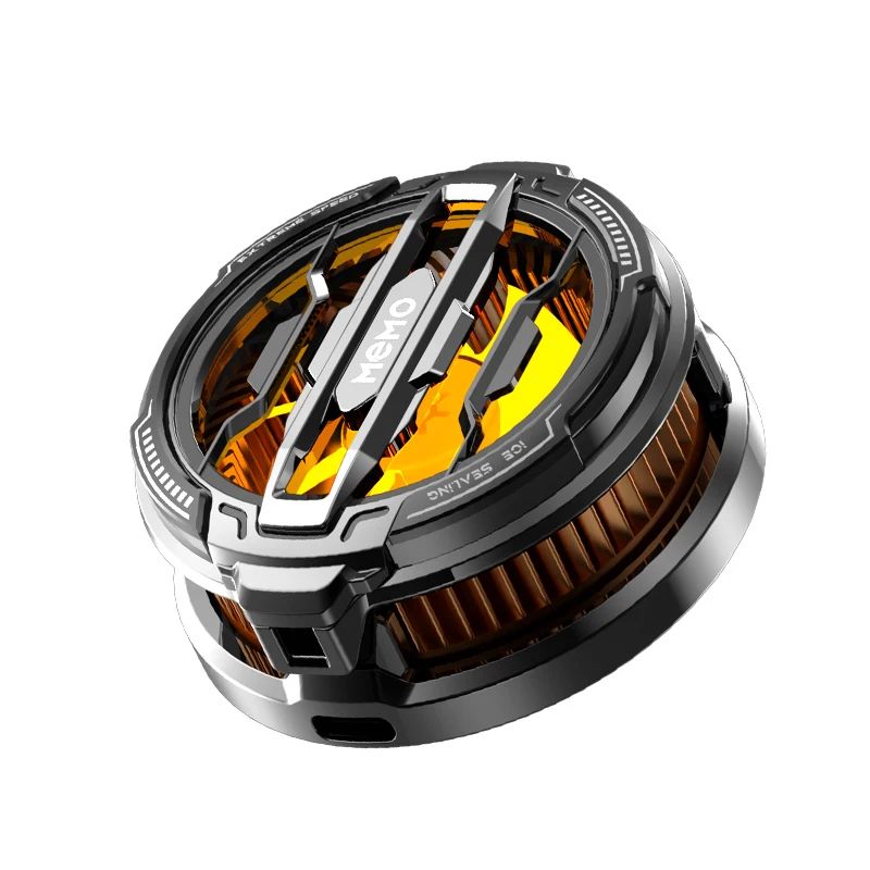 Mobile Phone Cooler with Magnetic Cooling Fan Case, Rapid Heat Dissipation for Smartphones, Radiator for PUBG Gaming