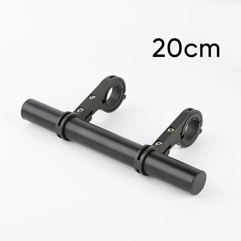Mountain Bike Handlebar Extender Rack. Extended Bar Bracket for Road & MTB, Headlight Mount and Accessory Holder