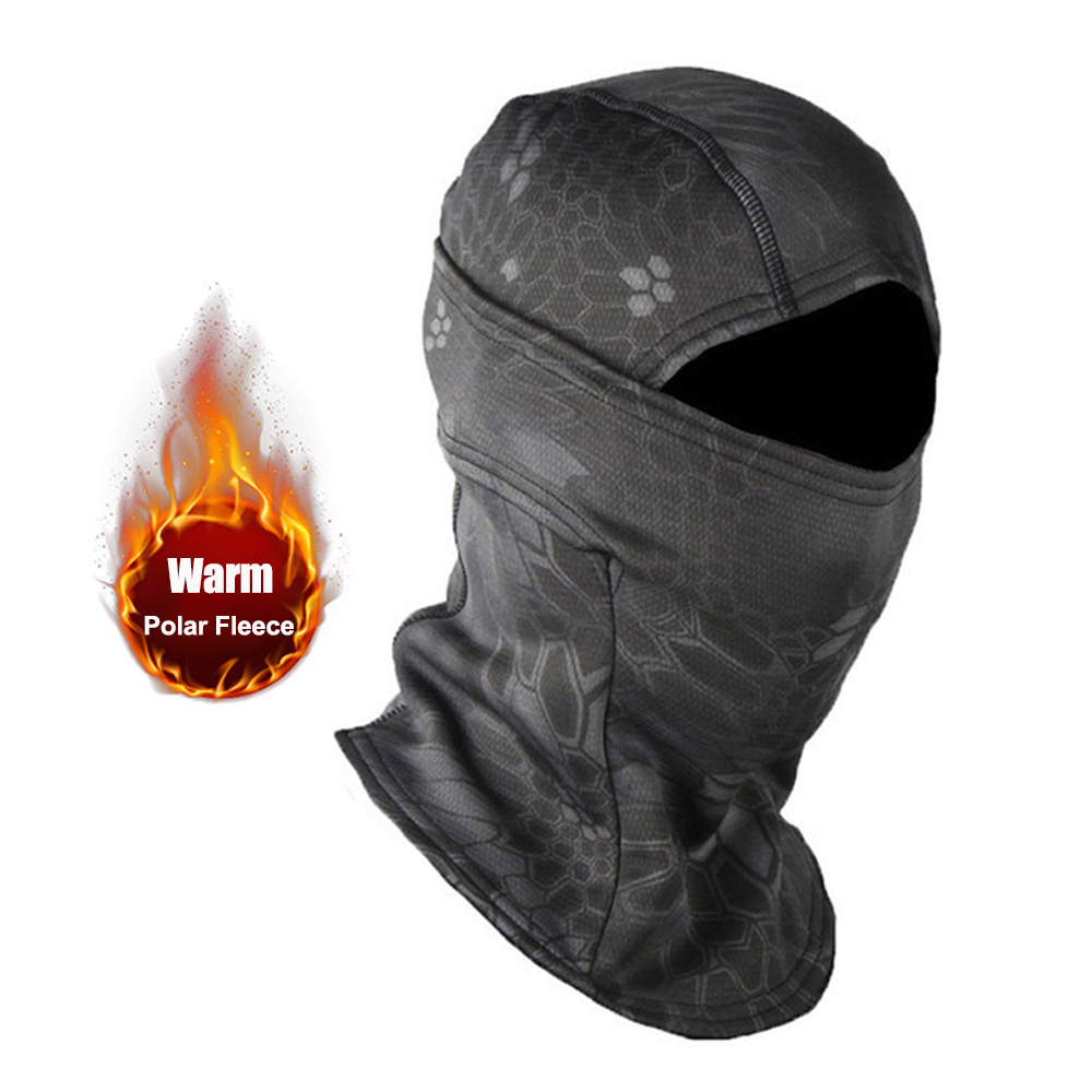 Winter Camouflage Balaclava Full Face Ski Mask Keep Warm Pol | Inspire ...
