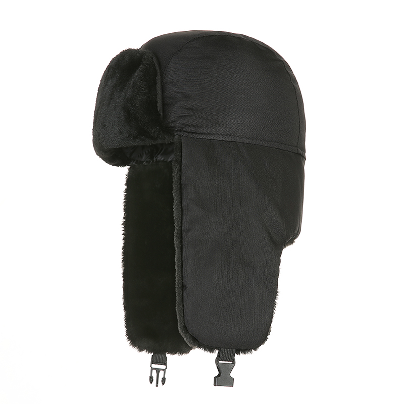 Mens Winter Trapper Aviator Trooper Earflap Warm Waterproof Ski Hat Bomber Cap Warm Ear Protectors Hats