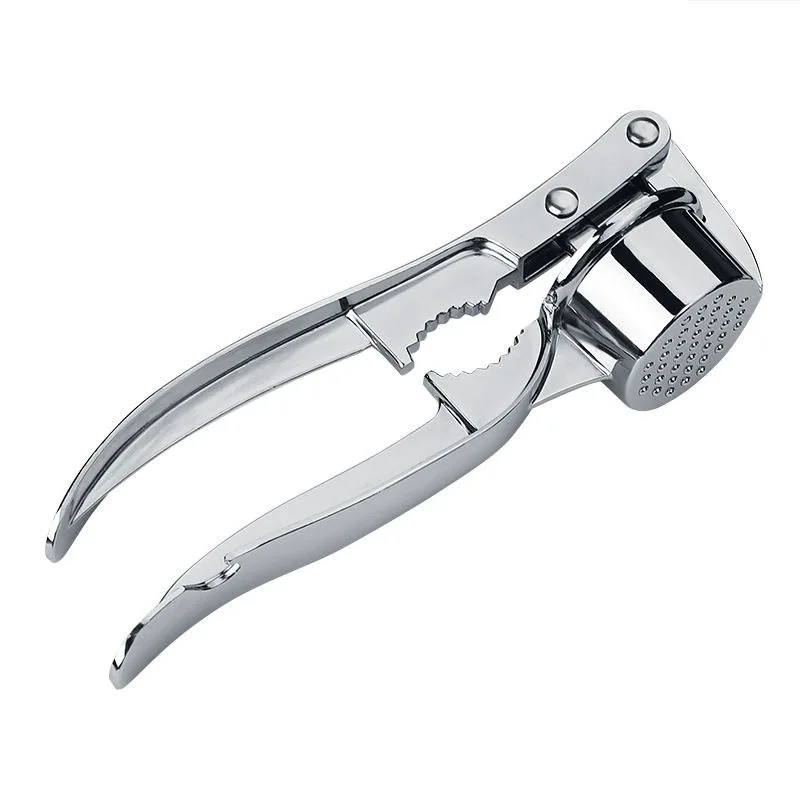 Stainless Steel Garlic Press and Ginger Crusher Manual Garlic Mincer