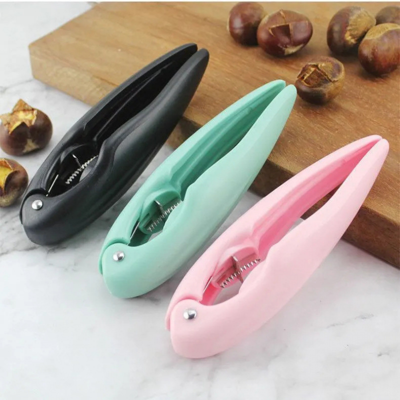 Stainless Steel Chestnut Cutter Nut Cracker Tool for Easy Shelling