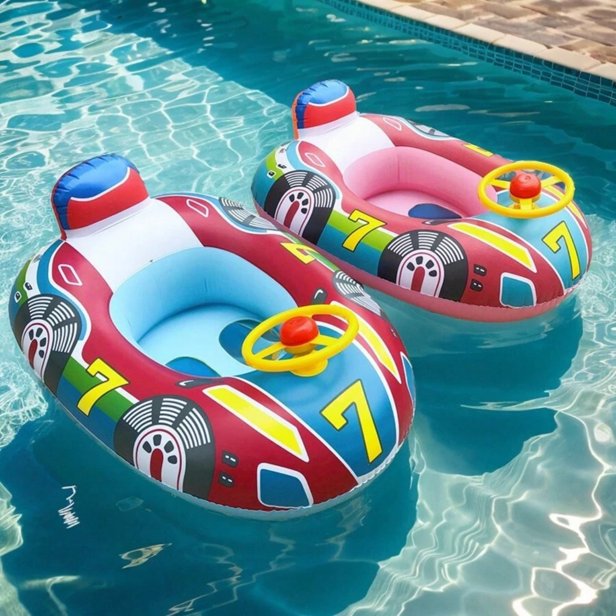Large Car Pool Float Kids Car Pool Float with Canopy | Inspire Uplift