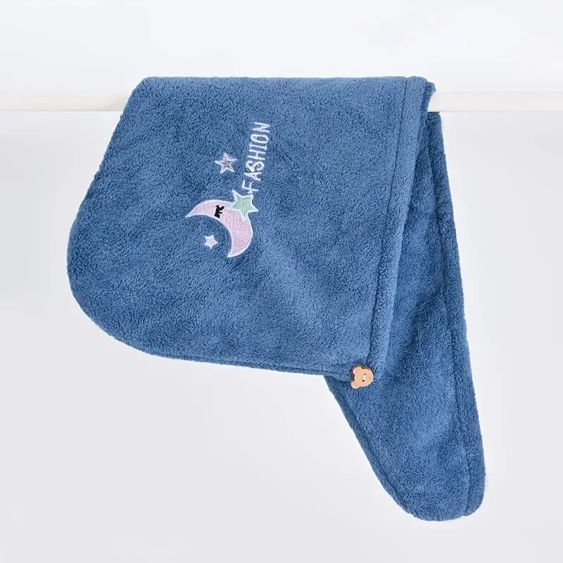 Cute Bow Microfiber Hair Towel Wrap for Women Quick Dry Hair Drying Cap