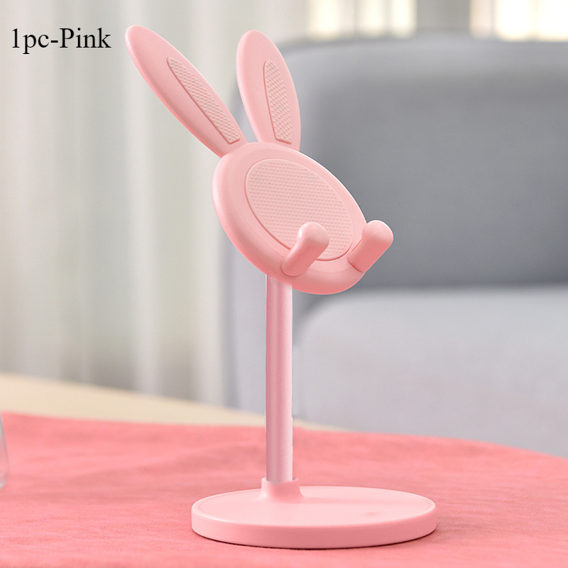 Cute Rabbit Adjustable Phone Stand for Desk