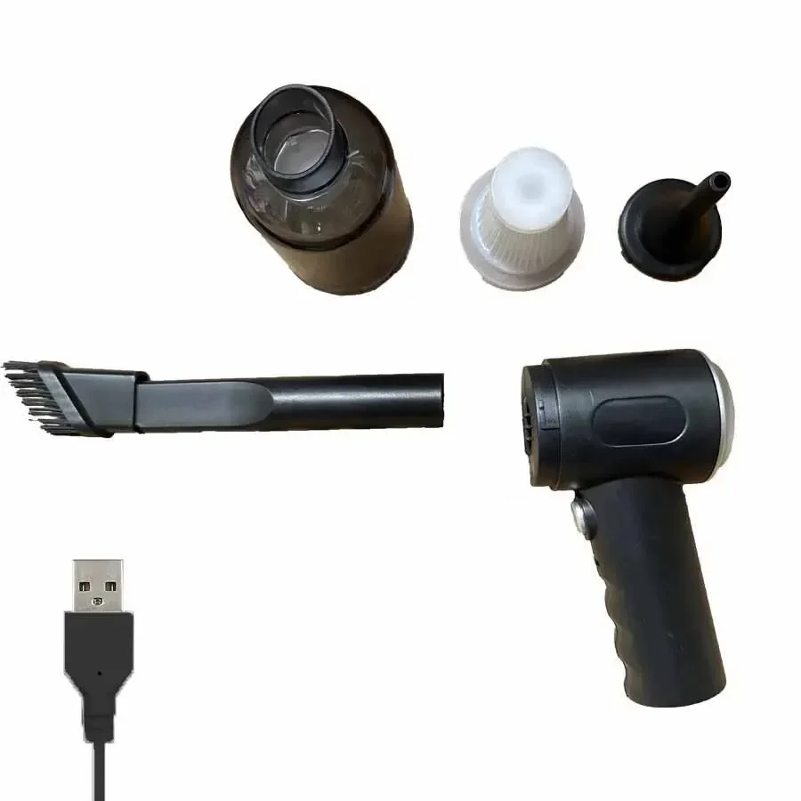 Wireless Car Vacuum Cleaner USB Rechargeable Mini Wet Dry Handheld Vacuum