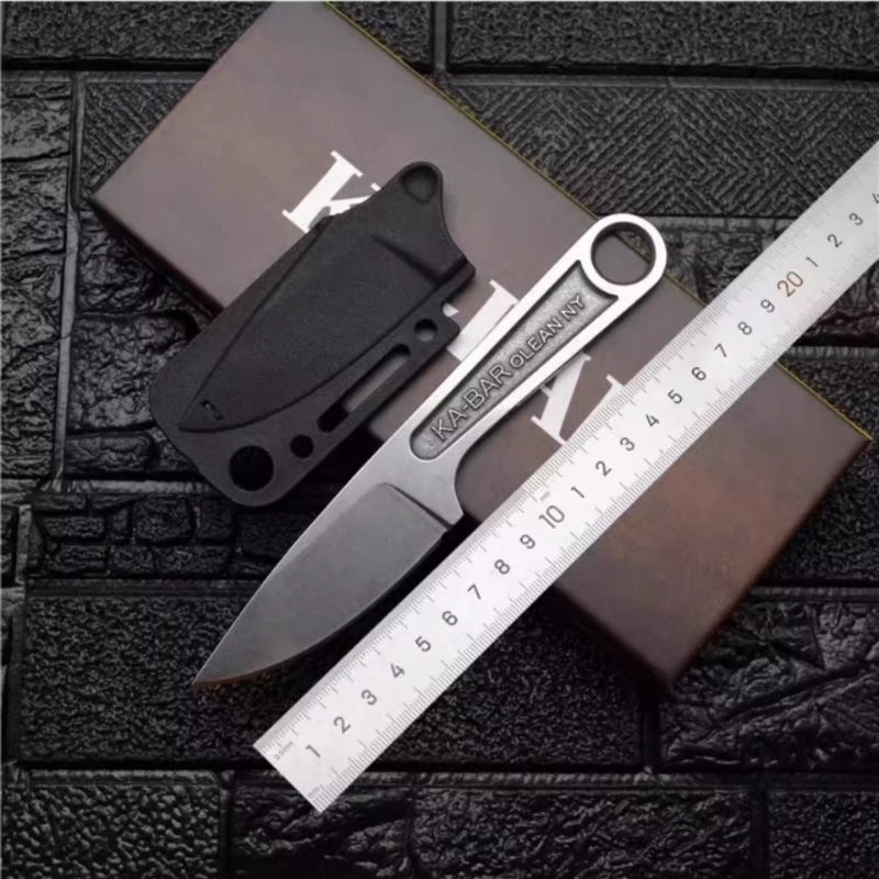 Tactical Outdoor Survival Knife with K Sheath High Hardness Pocket Knife