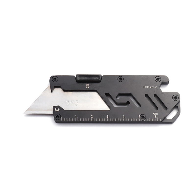 Premium Stainless Steel Folding Knife Multi Function Utility Tool for Camping & Hiking