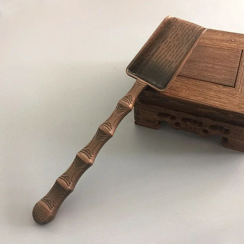 Vintage Copper Tea Spoon Shovel for Loose Leaf Tea, Coffee, Sugar and Salt