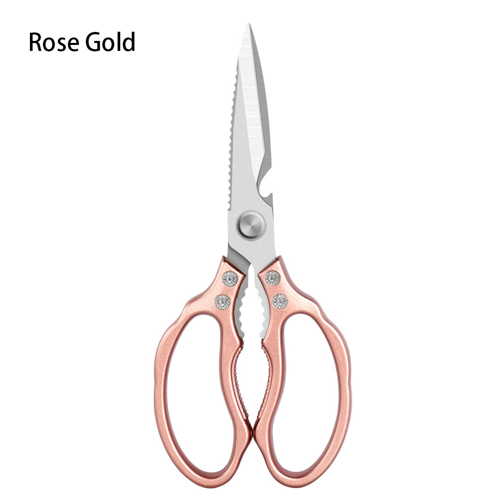 Premium Multifunctional Stainless Steel Kitchen Scissors Heavy Duty Meat, Fish & Vegetable Shears