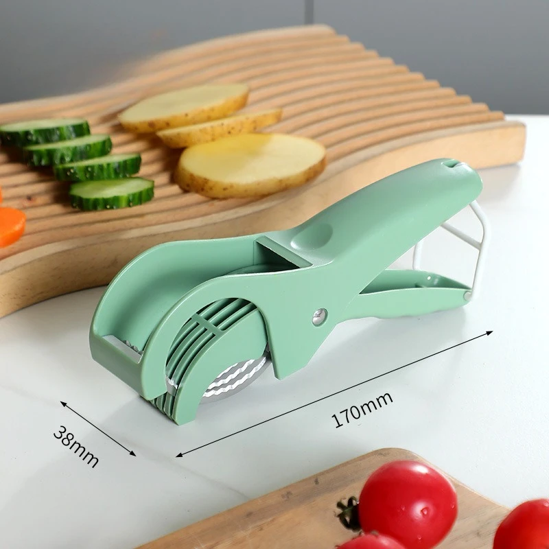 Stainless Steel Multi Blade Vegetable Slicer & Salad Prep Cutter
