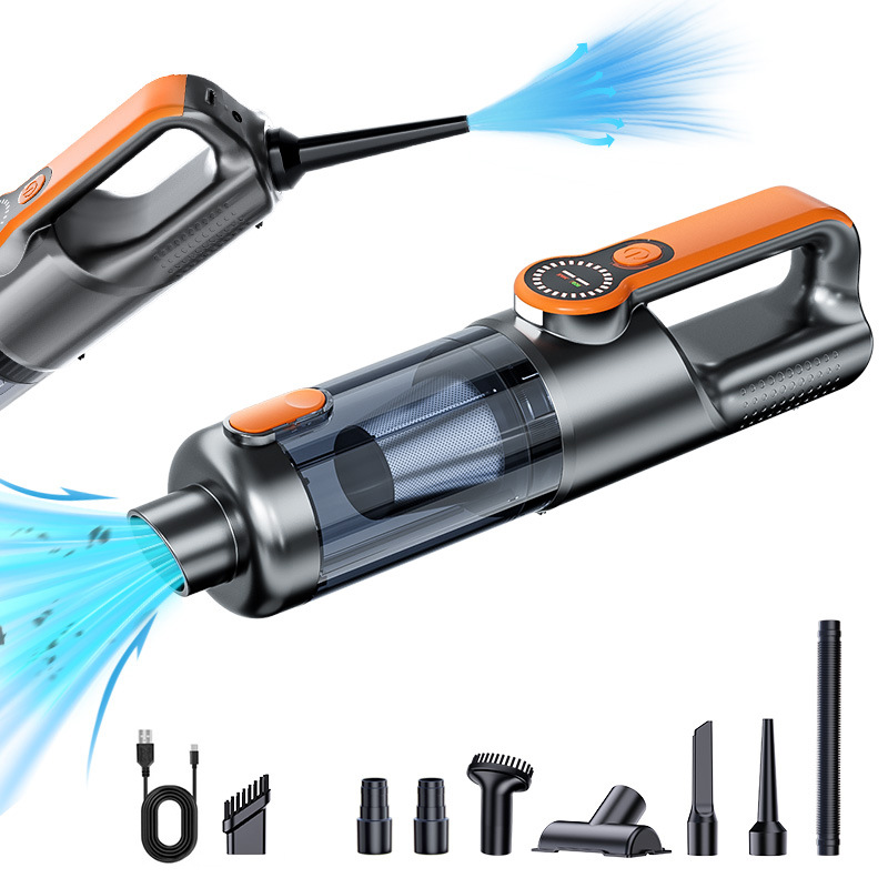TurboClean Pro Cordless Car Vacuum Cleaner with Powerful Suction