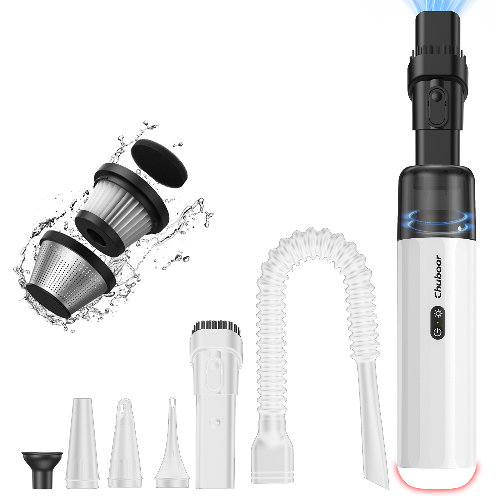 Powerful Wireless Handheld Vacuum Cleaner Ultra Strong Suction Car & Home Portable Cleaner