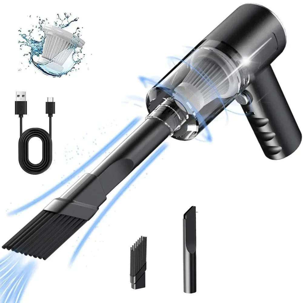 Premium Cordless Handheld Vacuum Cleaner Wireless Car & Portable Home Vacuum with USB Rechargeable Power