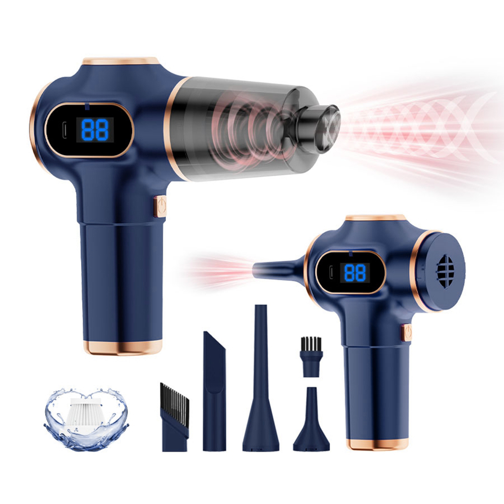 Cordless Handheld Vacuum & Air Duster for Car, Home & Office Cleaning