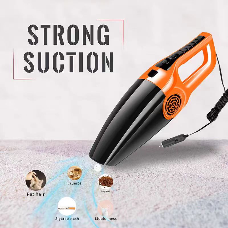 TurboClean Pro Portable Car Vacuum Cleaner High Suction Handheld Vacuum for Car, Home & Office