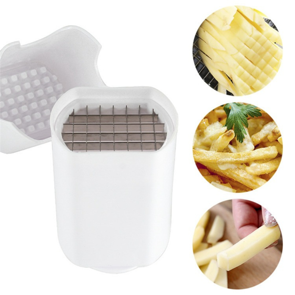 French Fry Cutter 1PCS Slicer Cutter Potato Chips Multifunctional Vegetable Cutter Potato Slicer Food Dicer