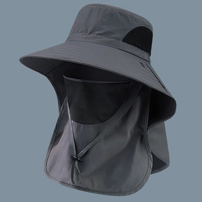 TrailGuard UV Protection Fishing Hat with Neck Flap for Hiking, Camping & Outdoor Adventures