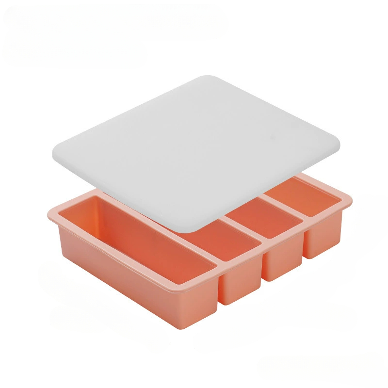 Silicone Whiskey Ice Cube Tray Mold Giant Cocktail Ice Maker for Large Ice Cubes