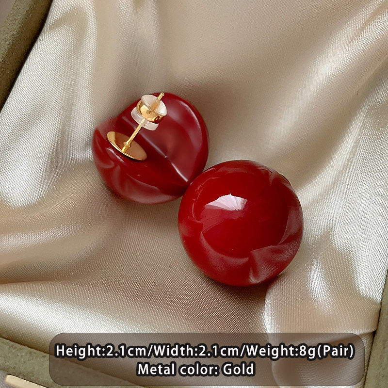 Elegant Minimalist Pearl Stud Earrings for Women Classic Fashion Jewelry for Daily Wear & Parties