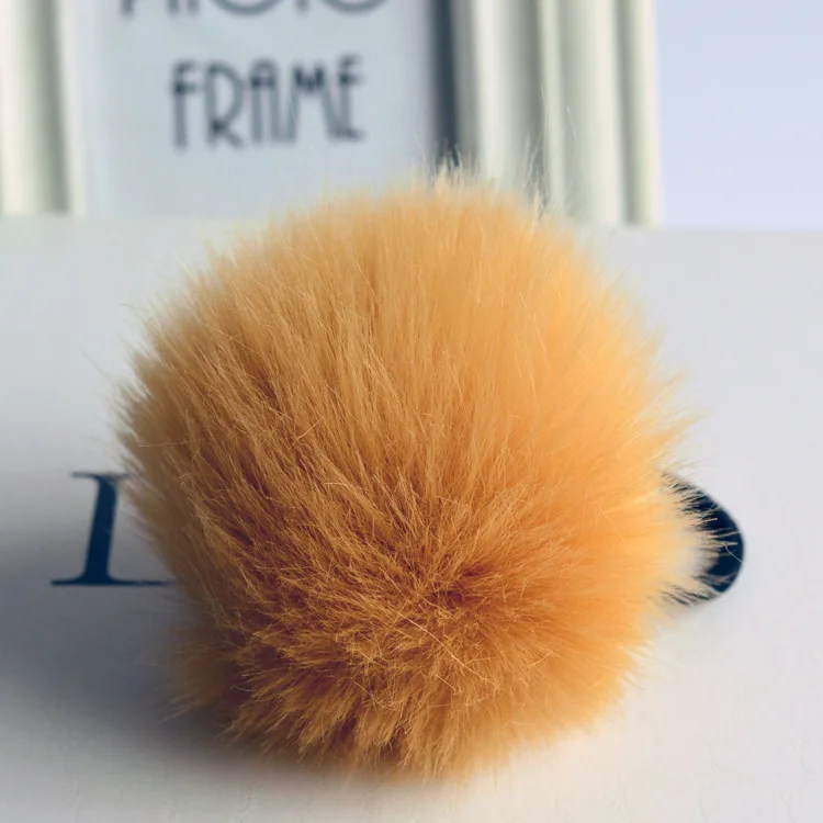 Sweet Double Pom Pom Hair Ties for Girls Cute Pom Pom Hair Ties Elastic Hair Accessories