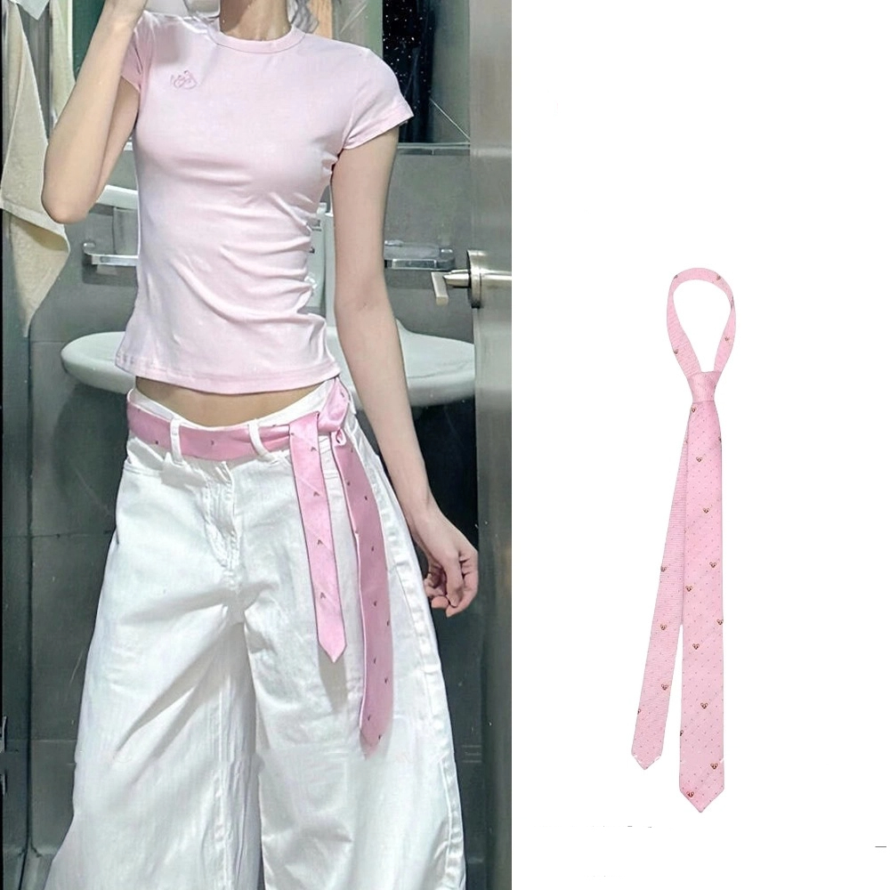Plaid Multi Wear Skinny Scarf Belt for Women Versatile Waist Tie, Hair Scarf & Fashion Accessory