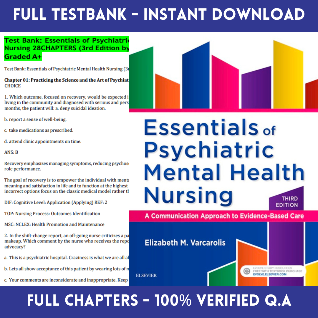 Latest 2023 Essentials of Psychiatric Mental Health Nursing | Inspire ...