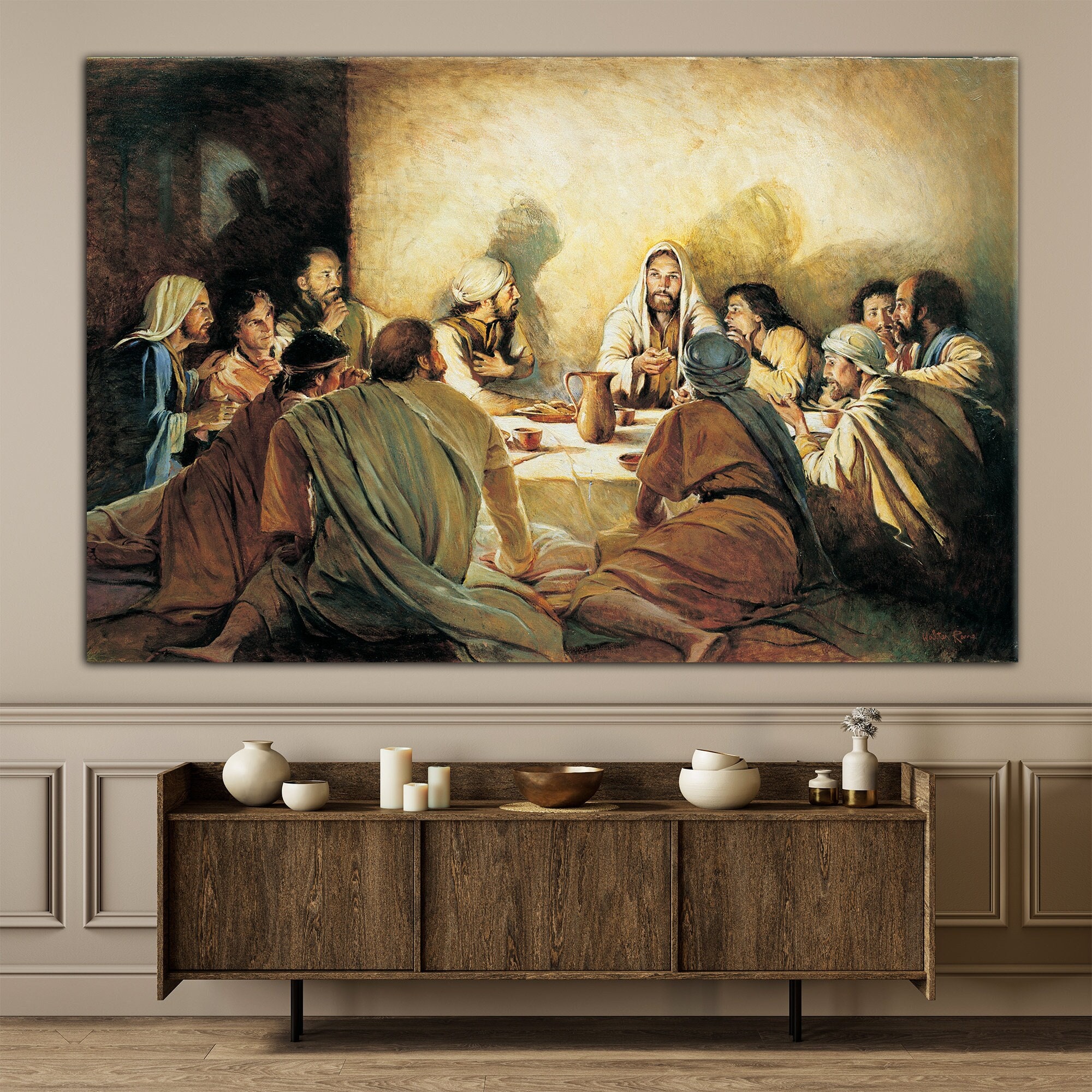 Jesus Christ The Second Coming Jesus Christ Wall Art Canvas | Inspire ...