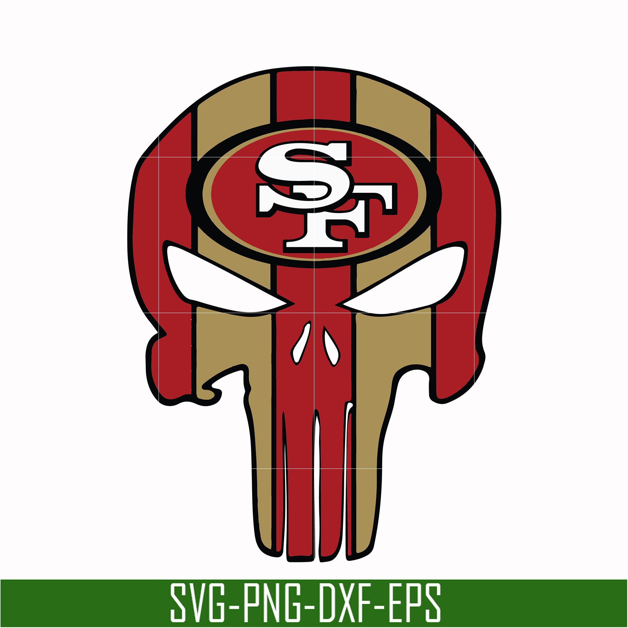 San francisco 49ers skull svg, 49ers skull svg, Nfl svg, png - Inspire ...