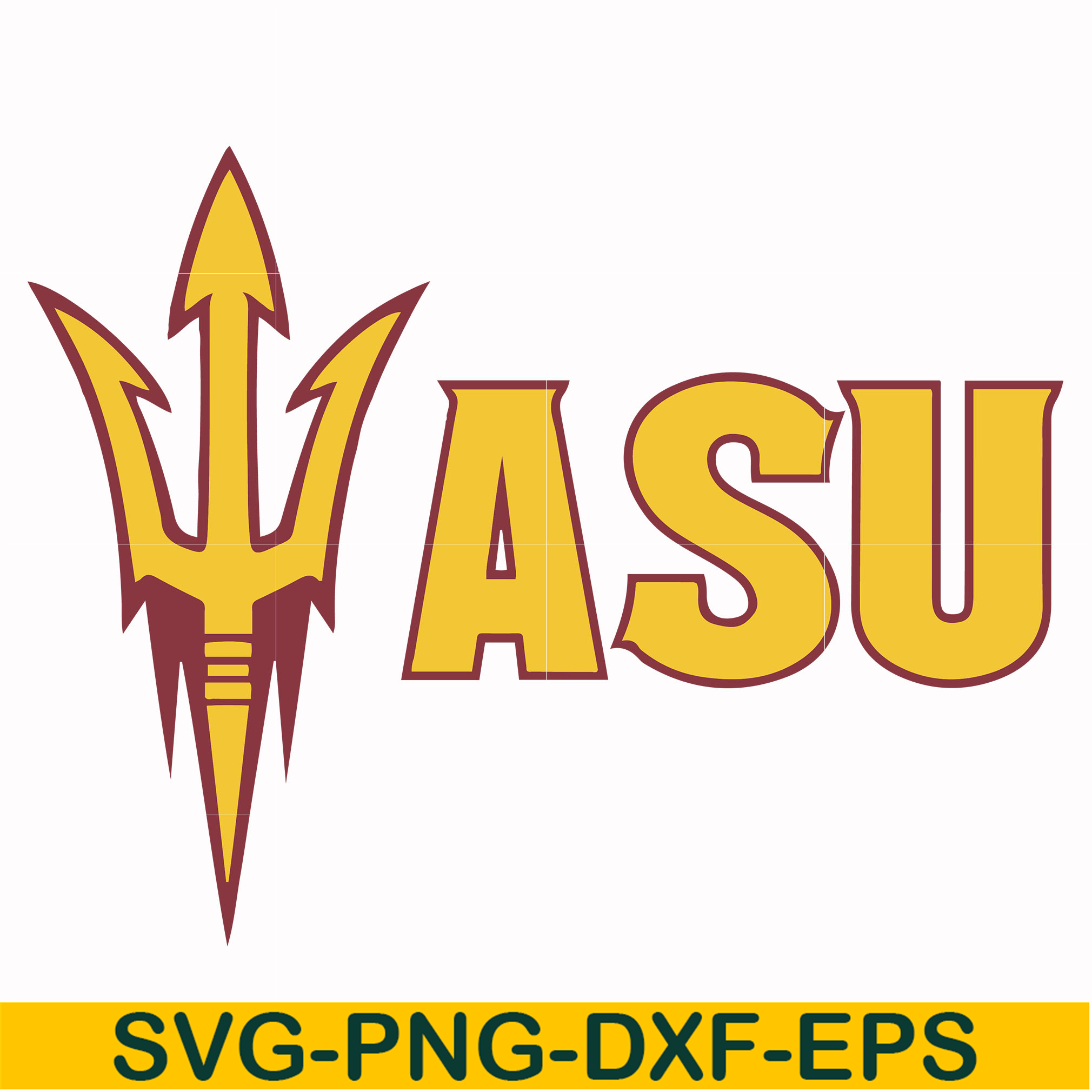 Arizona State Sun Devils svg, png, dxf, eps file NCAA0000210 | Inspire ...
