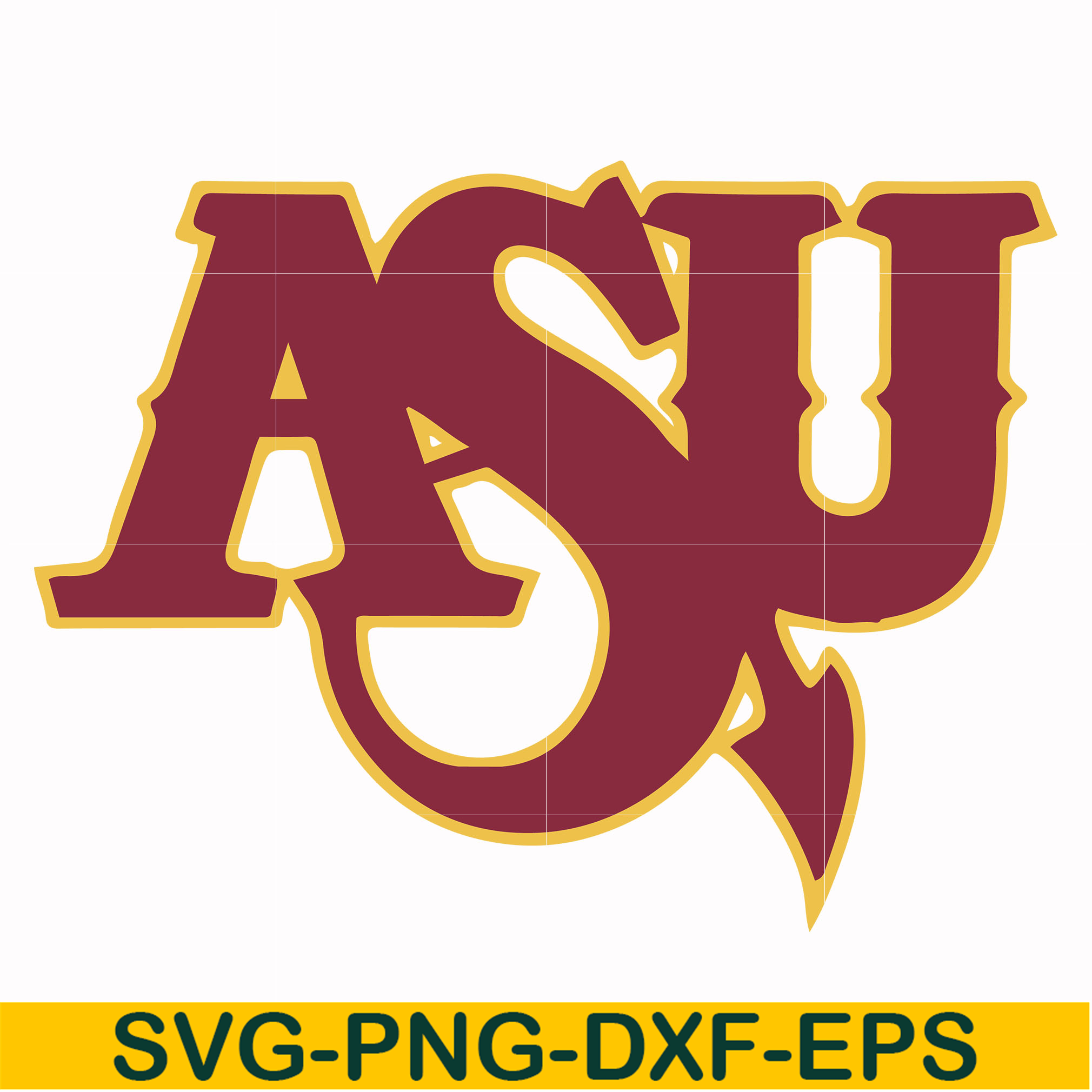 Arizona State Sun Devils svg, png, dxf, eps file NCAA0000212 | Inspire ...
