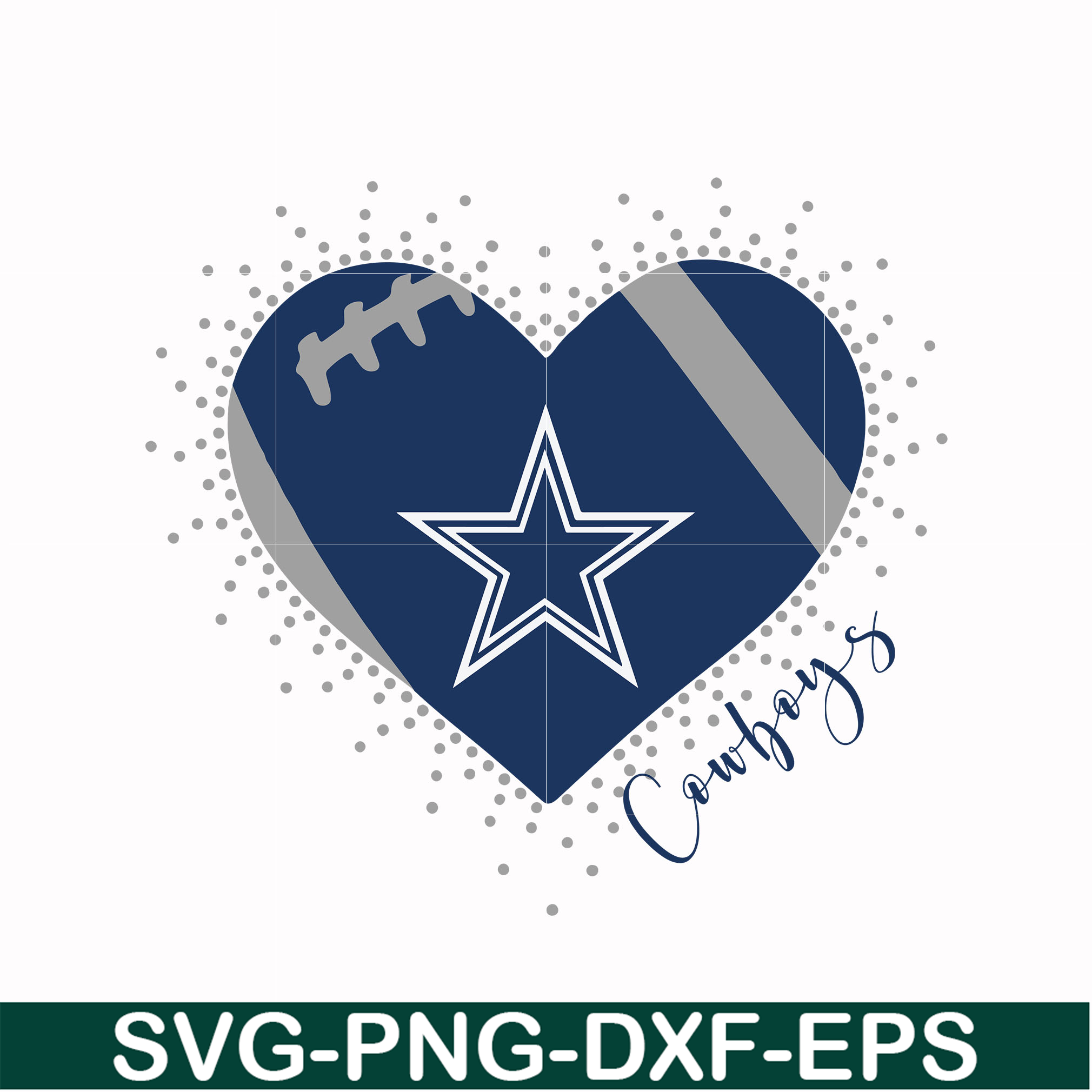 Dallas cowboys heart svg, Cowboys heart svg, Nfl svg, png, d - Inspire ...