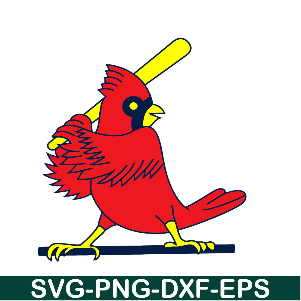 St. Louis Cardinals Red Bird SVG, Major League Baseball SVG, | Inspire ...