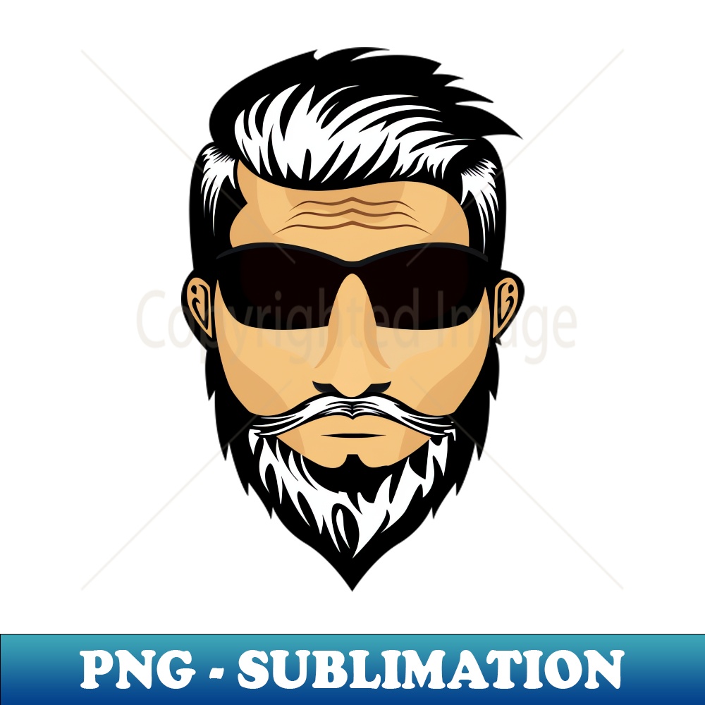 Simple Elegant Beard Digital Sublimation Download File B Inspire Simple elegant beard digital sublimation download file b inspire