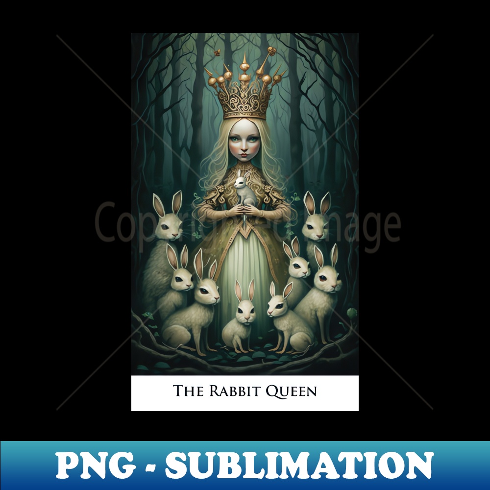 The Rabbit Queen 1 - Premium PNG Sublimation File - Bold & E | Inspire ...