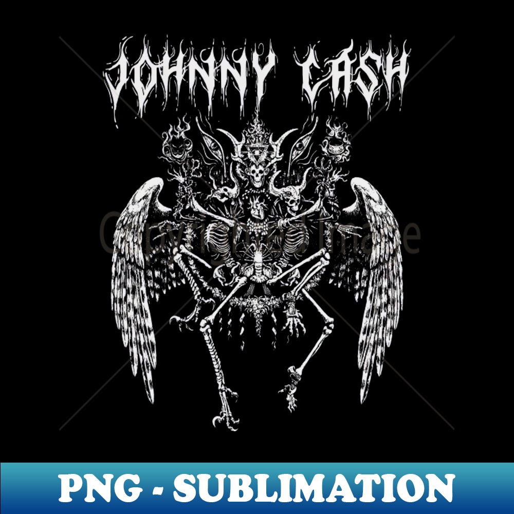 johnny cash ll darknes - PNG Transparent Sublimation File - | Inspire ...