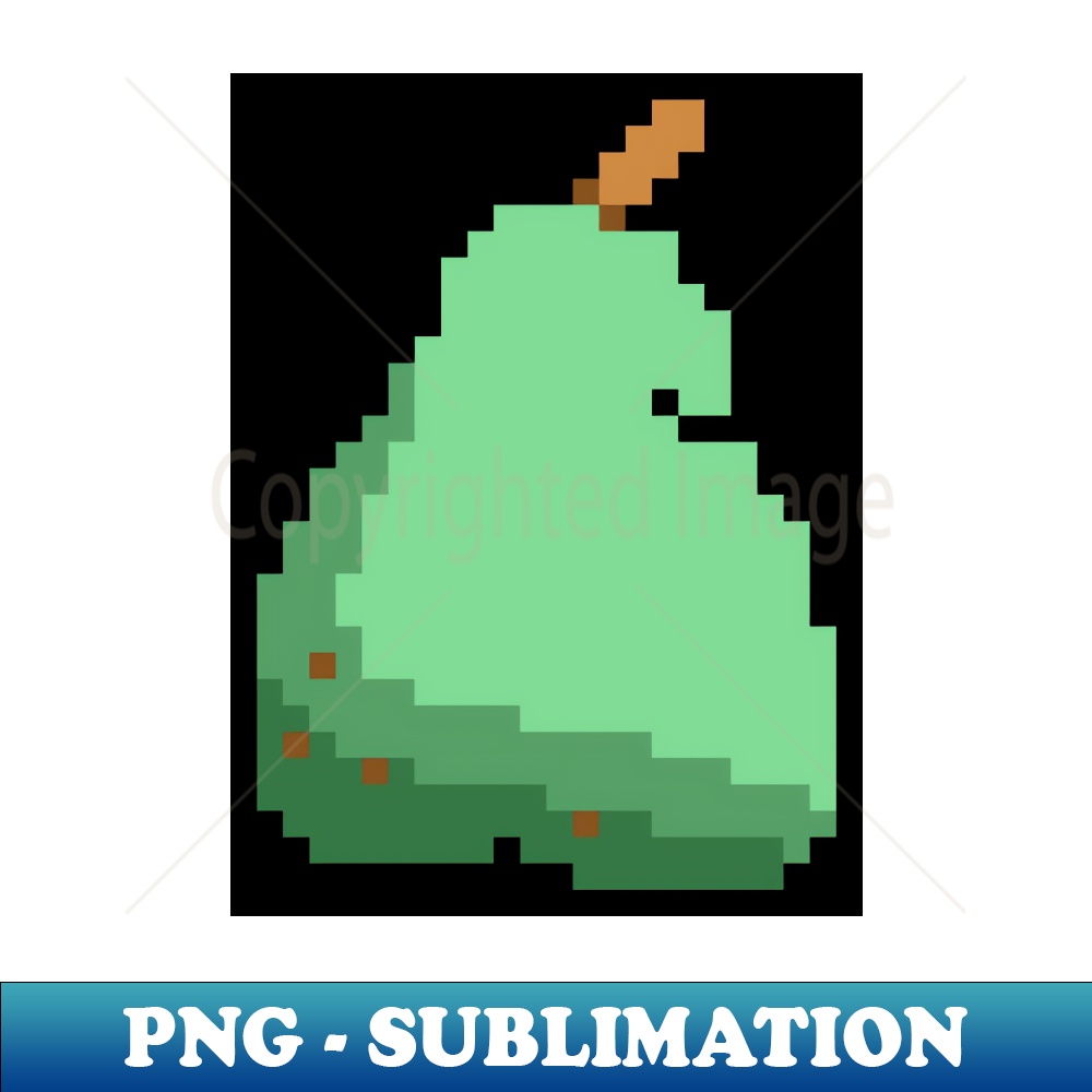 Fat Pear Pixelart - Exclusive PNG Sublimation Download - Per | Inspire ...